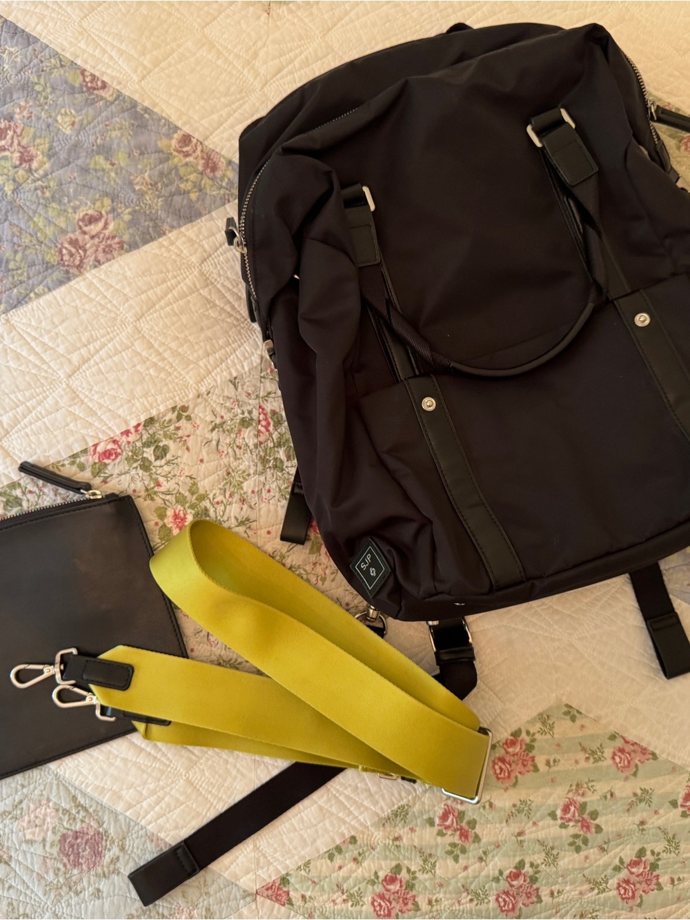 SJP x Samsonite Backpack with Front Pocket and Crossbody Bag - Picture 3 of 6